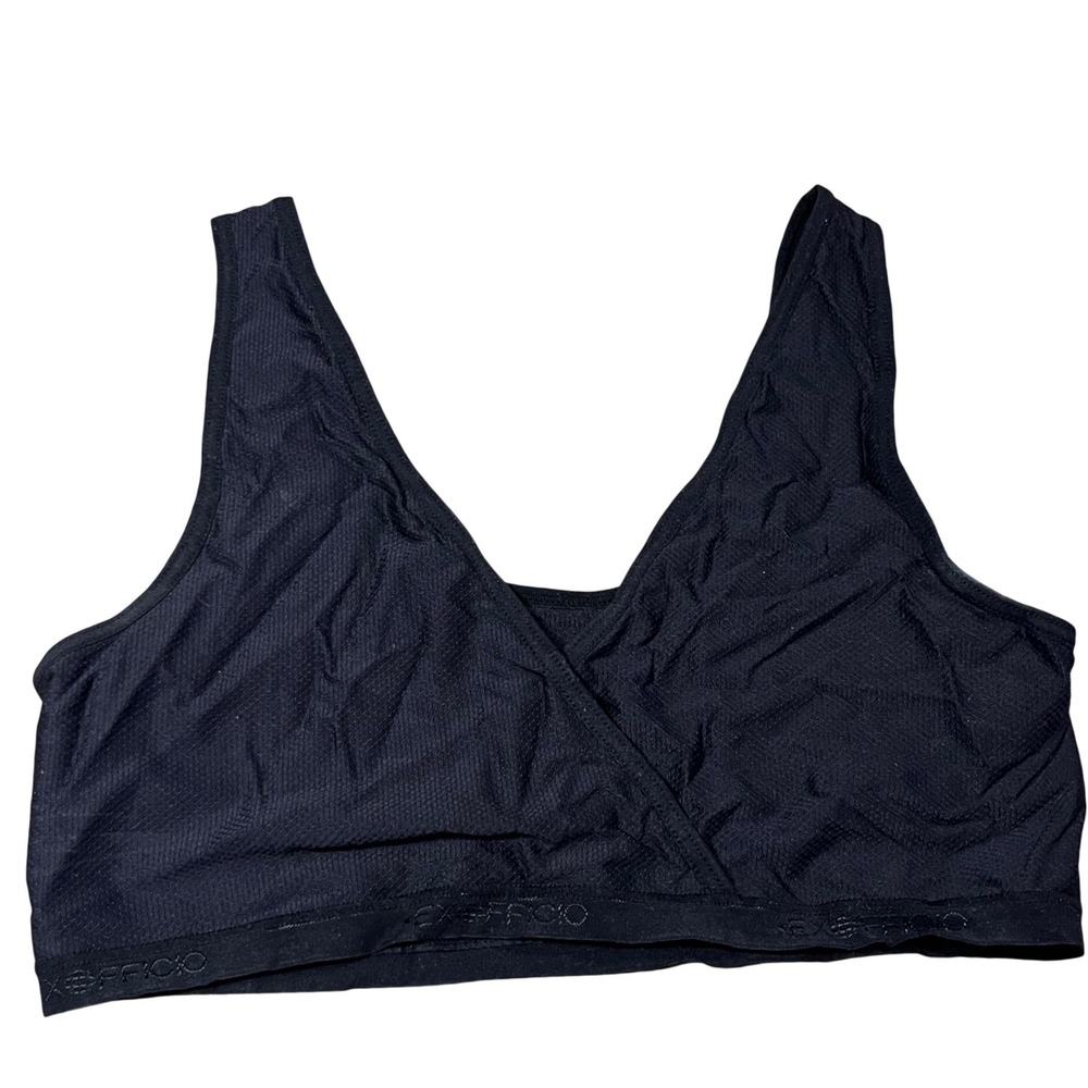 ExOfficio Give-N-Go 2.0 Bralette Black Womens Medium Travel Performance Bra NWT